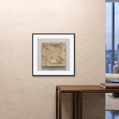 Orlonzo - FRAMED PRINT BLACK 28x2870x70cm ROOM