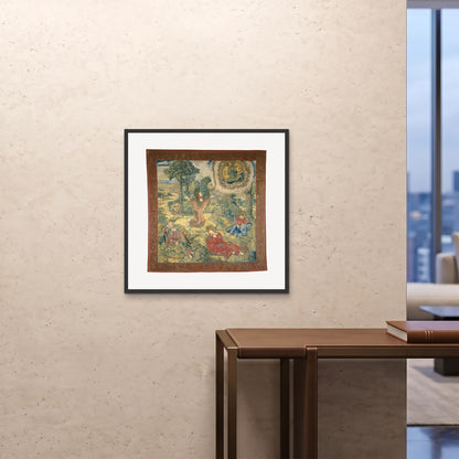 Orlonzo - FRAMED PRINT BLACK 28x2870x70cm ROOM