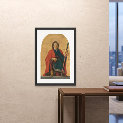Orlonzo - FRAMED PRINT BLACK 28x4070x100cm ROOM