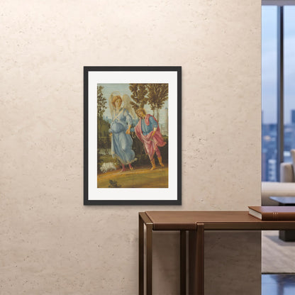 Orlonzo - FRAMED PRINT BLACK 28x4070x100cm ROOM