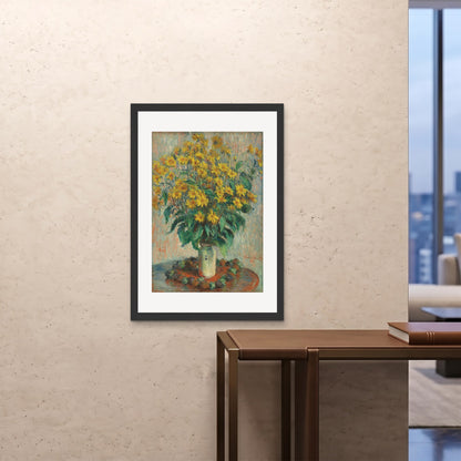 Orlonzo - FRAMED PRINT BLACK 28x4070x100cm ROOM