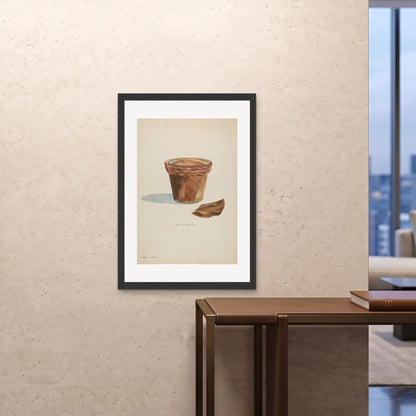 Orlonzo - FRAMED PRINT BLACK 28x4070x100cm ROOM