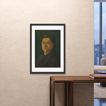 Orlonzo - FRAMED PRINT BLACK 28x4070x100cm ROOM