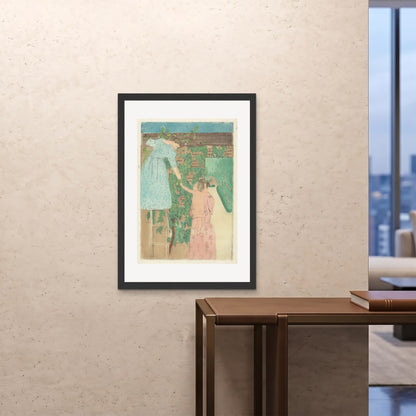 Orlonzo - FRAMED PRINT BLACK 28x4070x100cm ROOM