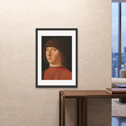 Orlonzo - FRAMED PRINT BLACK 28x4070x100cm ROOM
