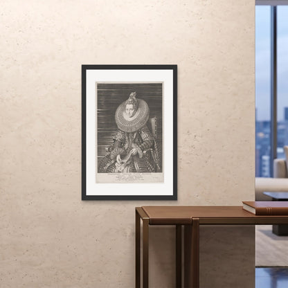 Orlonzo - FRAMED PRINT BLACK 28x4070x100cm ROOM