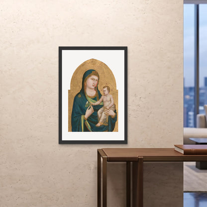 Orlonzo - FRAMED PRINT BLACK 28x4070x100cm ROOM