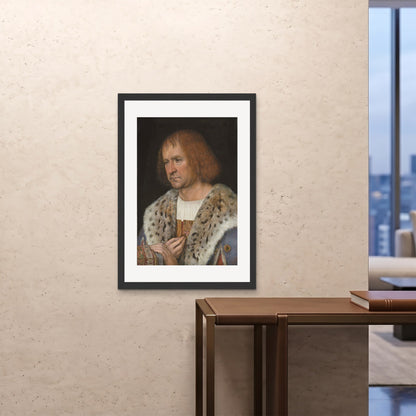 Orlonzo - FRAMED PRINT BLACK 28x4070x100cm ROOM
