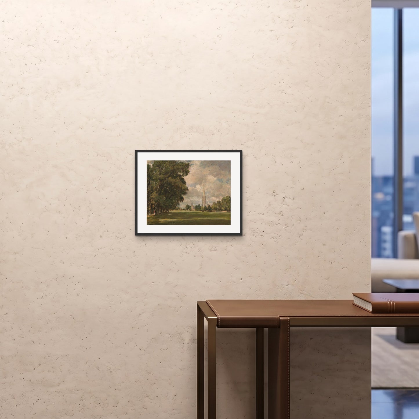 Orlonzo - FRAMED PRINT BLACK 5040cm2016 ROOM