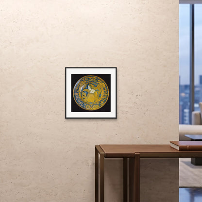 Orlonzo - FRAMED PRINT BLACK 5050cm2020 ROOM