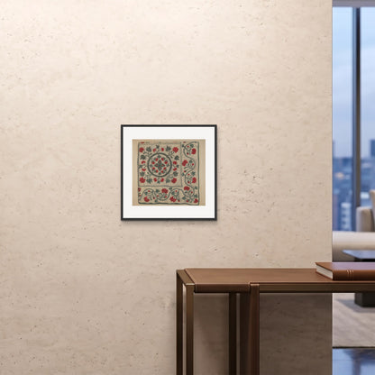 Orlonzo - FRAMED PRINT BLACK 5050cm2020 ROOM