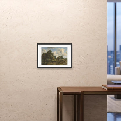 Orlonzo - FRAMED PRINT BLACK 59442cm2317 ROOM