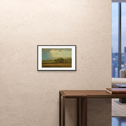 Orlonzo - FRAMED PRINT BLACK 6040cm2416 ROOM