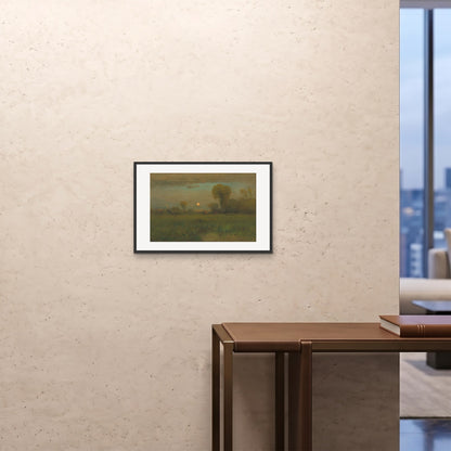 Orlonzo - FRAMED PRINT BLACK 6040cm2416 ROOM