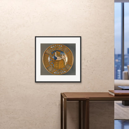 Orlonzo - FRAMED PRINT BLACK 7070cm2828 ROOM