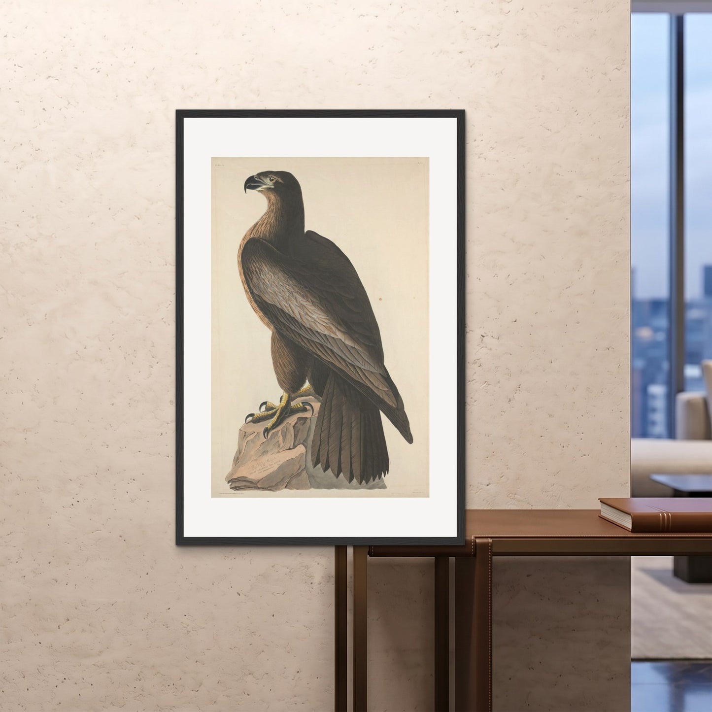 Orlonzo - FRAMED PRINT BLACK 80120cm3248 ROOM