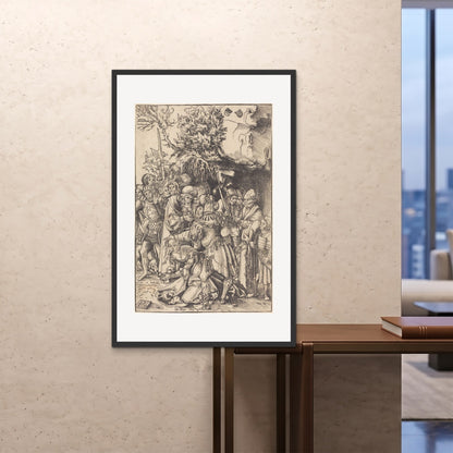Orlonzo - FRAMED PRINT BLACK 80120cm3248 ROOM