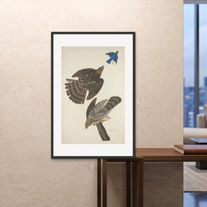 Orlonzo - FRAMED PRINT BLACK 80120cm3248 ROOM