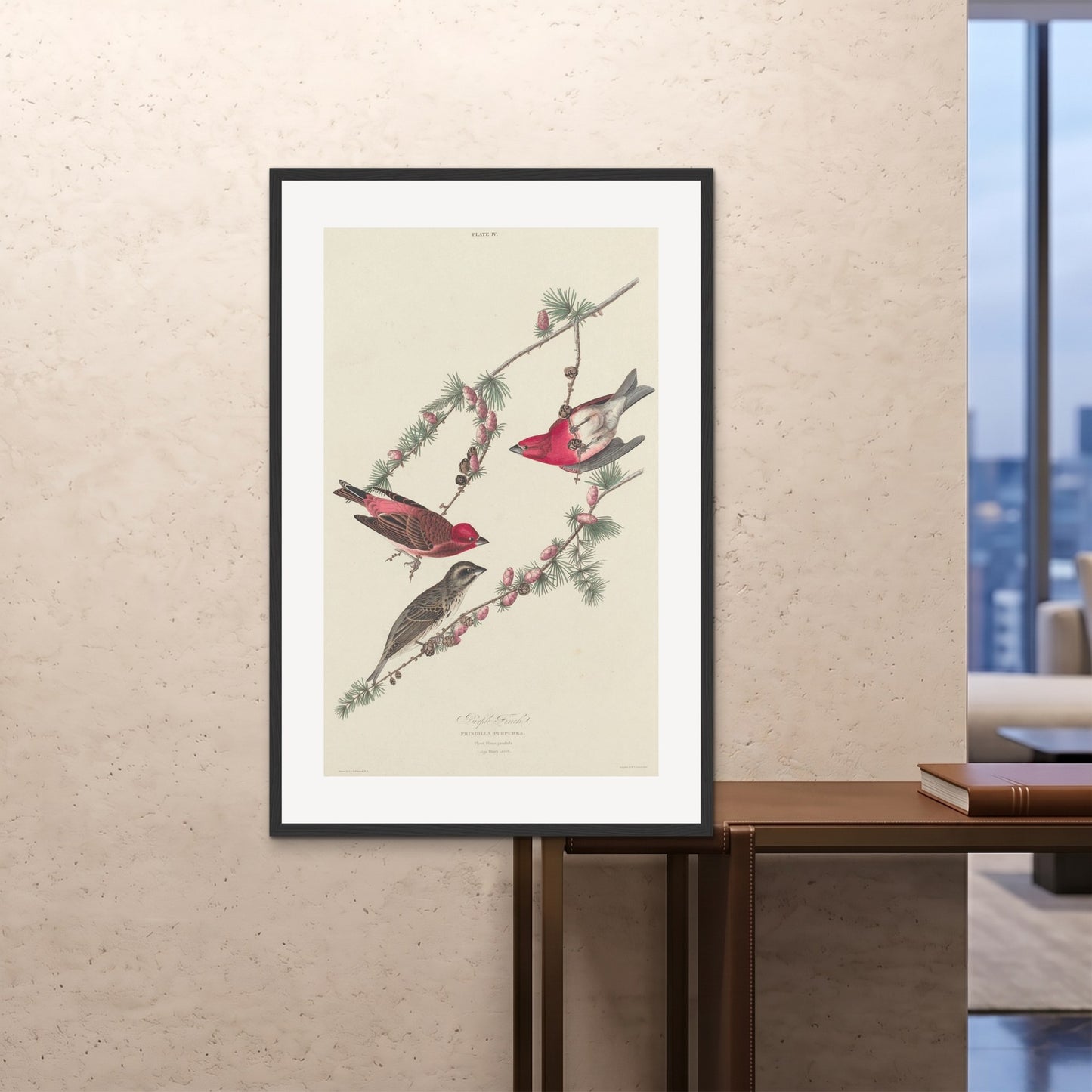 Orlonzo - FRAMED PRINT BLACK 80120cm3248 ROOM
