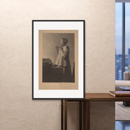 Orlonzo - FRAMED PRINT BLACK 80120cm3248 ROOM