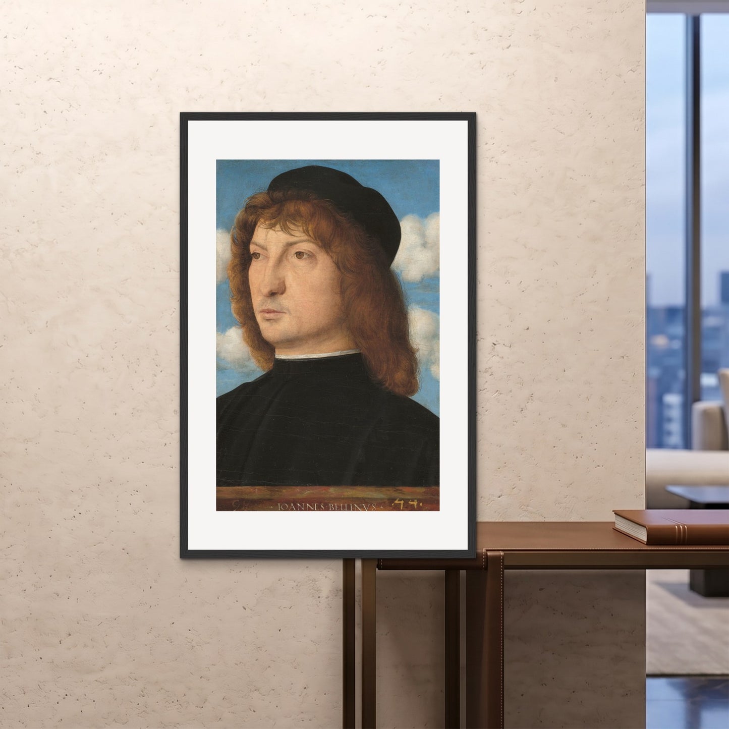Orlonzo - FRAMED PRINT BLACK 80120cm3248 ROOM