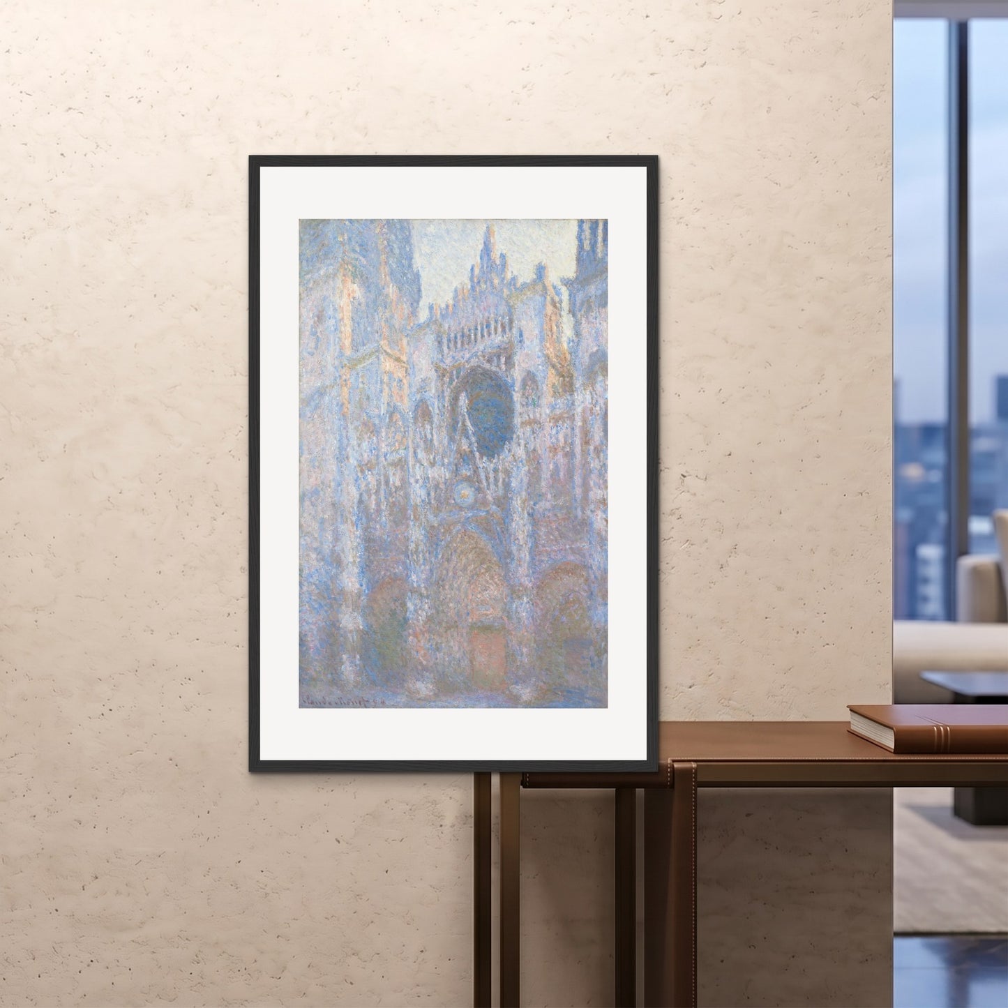 Orlonzo - FRAMED PRINT BLACK 80120cm3248 ROOM