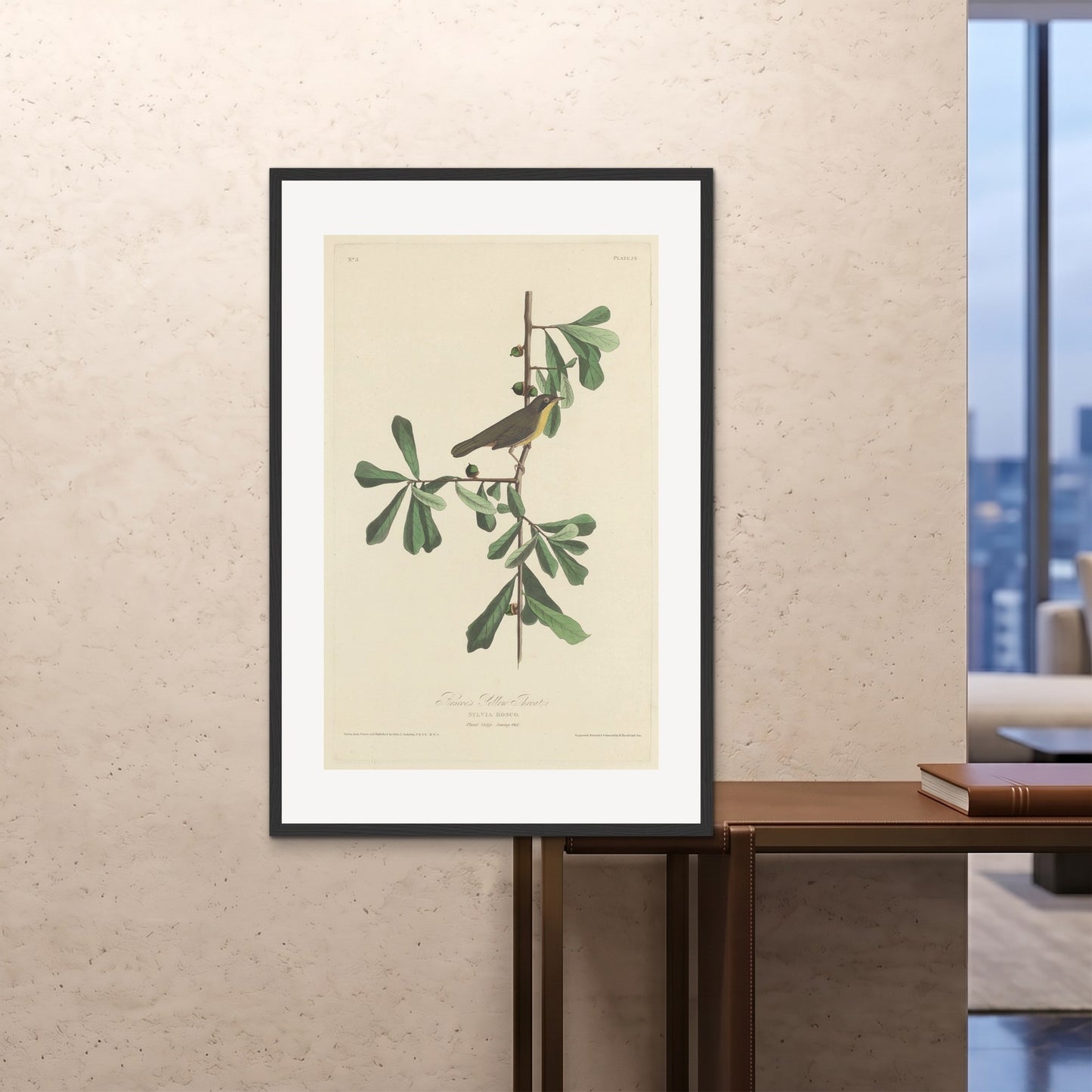 Orlonzo - FRAMED PRINT BLACK 80120cm3248 ROOM