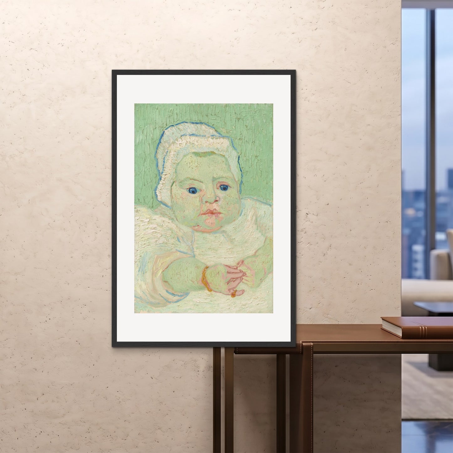 Orlonzo - FRAMED PRINT BLACK 80120cm3248 ROOM