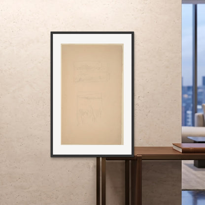 Orlonzo - FRAMED PRINT BLACK 80120cm3248 ROOM