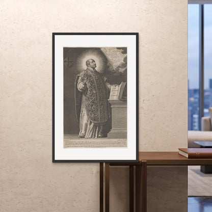 Orlonzo - FRAMED PRINT BLACK 80120cm3248 ROOM