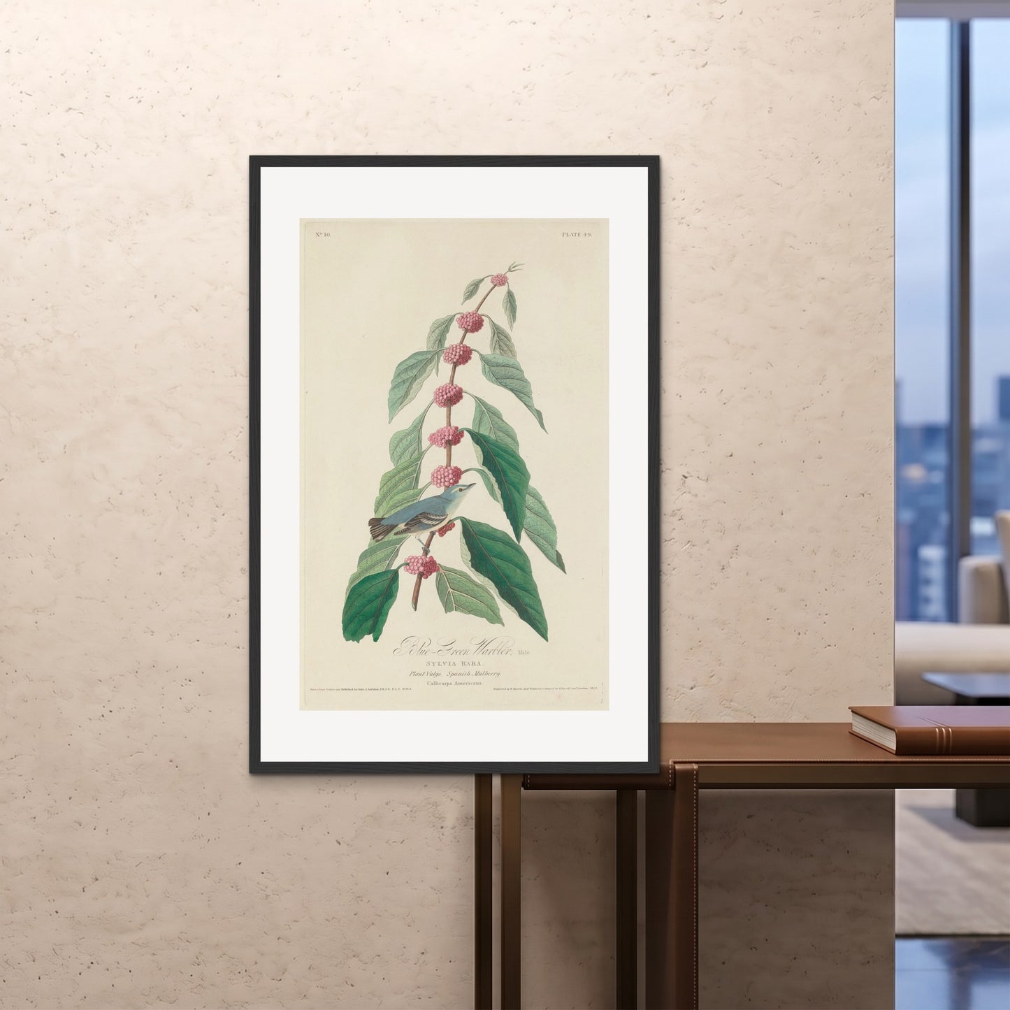 Orlonzo - FRAMED PRINT BLACK 80120cm3248 ROOM