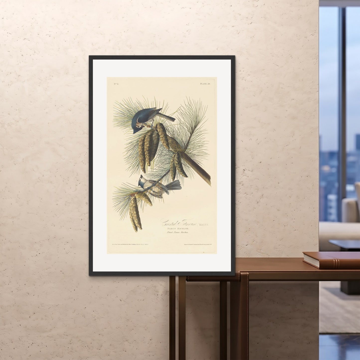 Orlonzo - FRAMED PRINT BLACK 80120cm3248 ROOM
