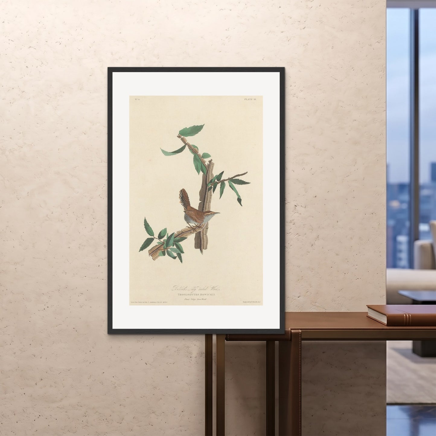 Orlonzo - FRAMED PRINT BLACK 80120cm3248 ROOM