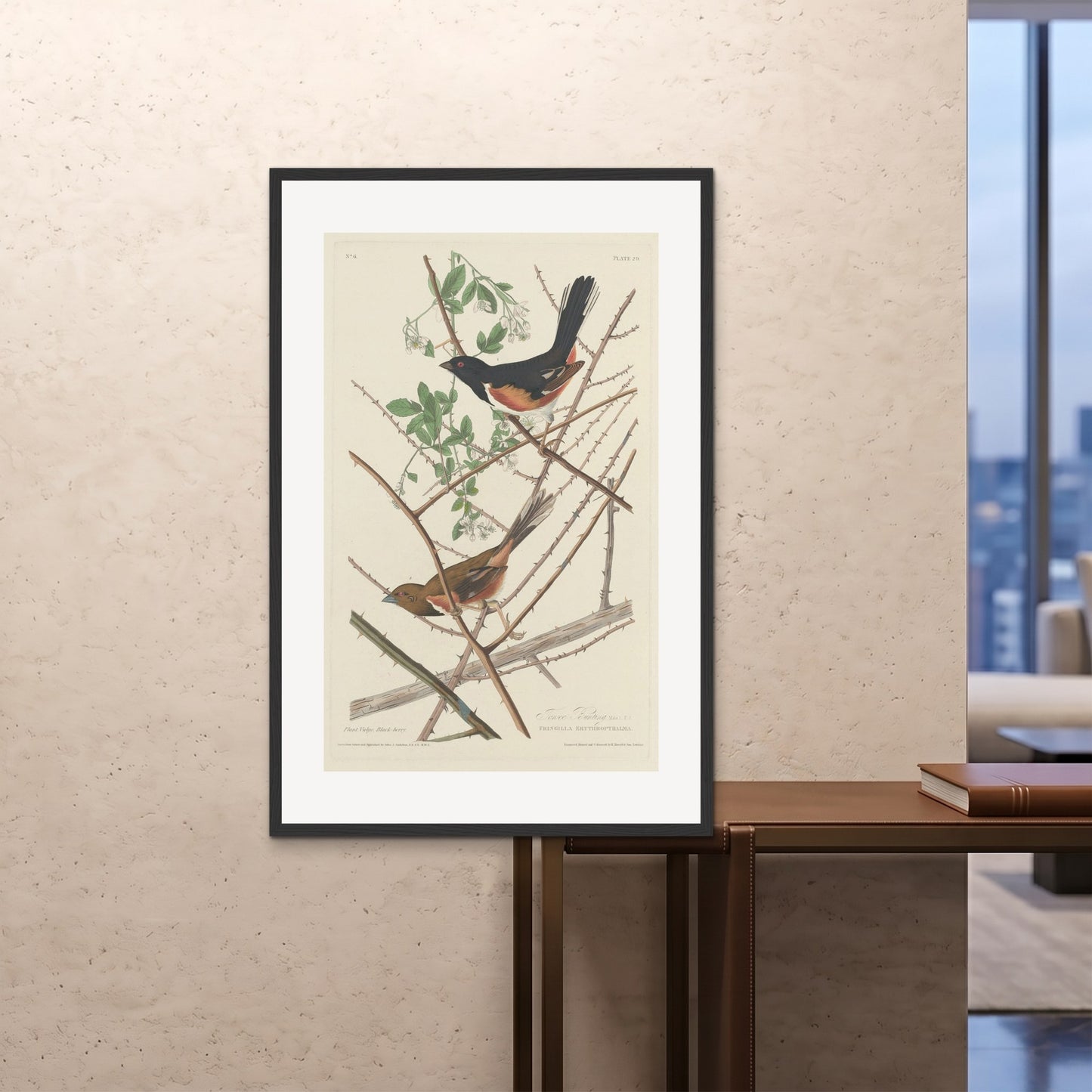 Orlonzo - FRAMED PRINT BLACK 80120cm3248 ROOM