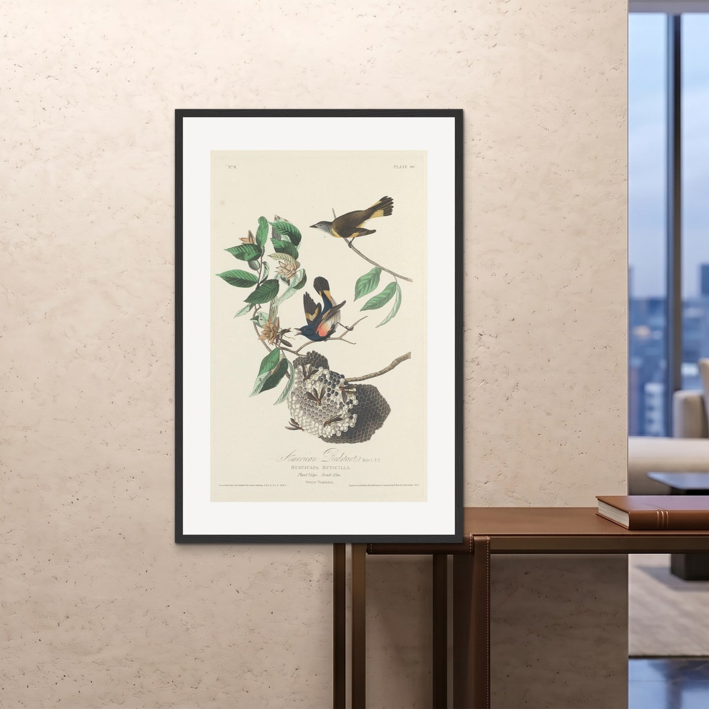 Orlonzo - FRAMED PRINT BLACK 80120cm3248 ROOM