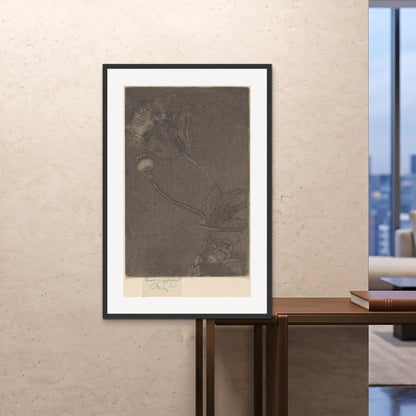 Orlonzo - FRAMED PRINT BLACK 80120cm3248 ROOM