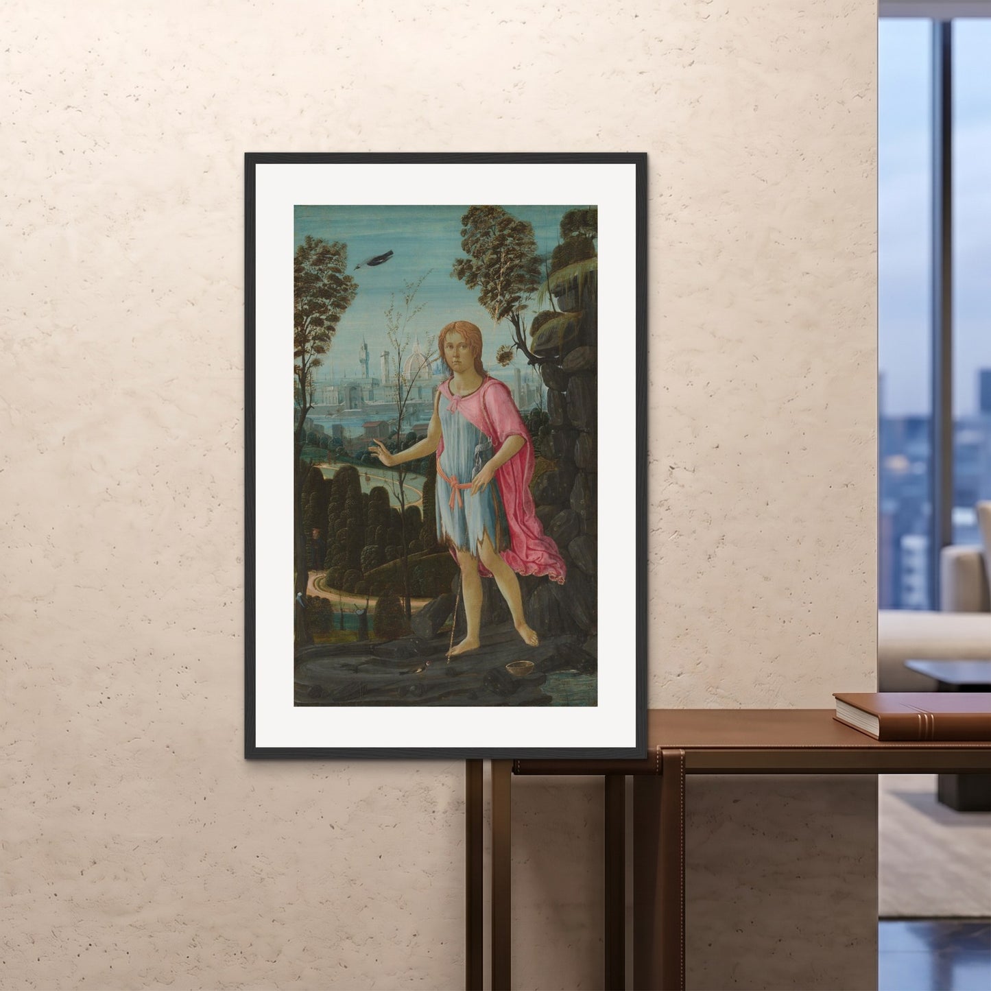 Orlonzo - FRAMED PRINT BLACK 80120cm3248 ROOM