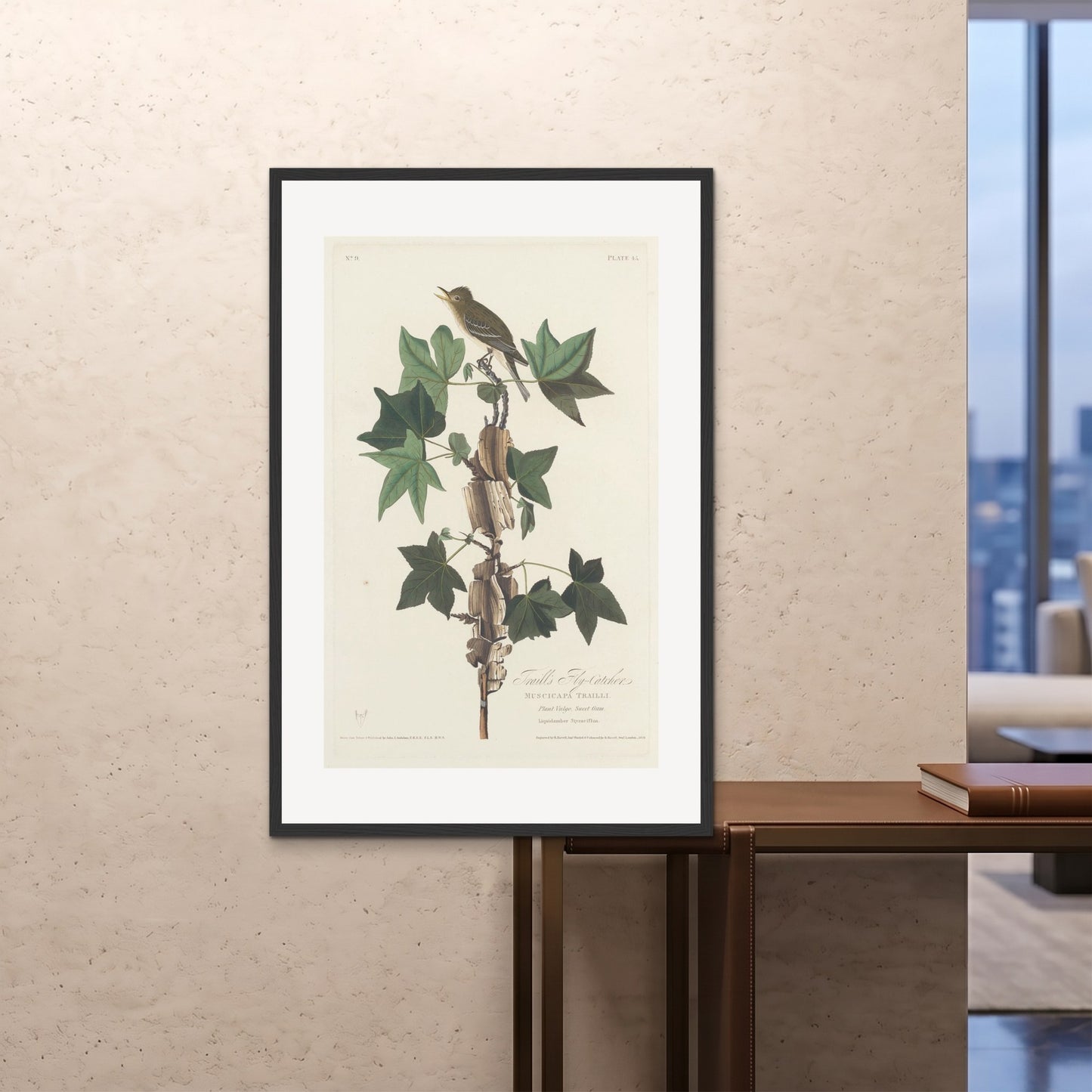 Orlonzo - FRAMED PRINT BLACK 80120cm3248 ROOM