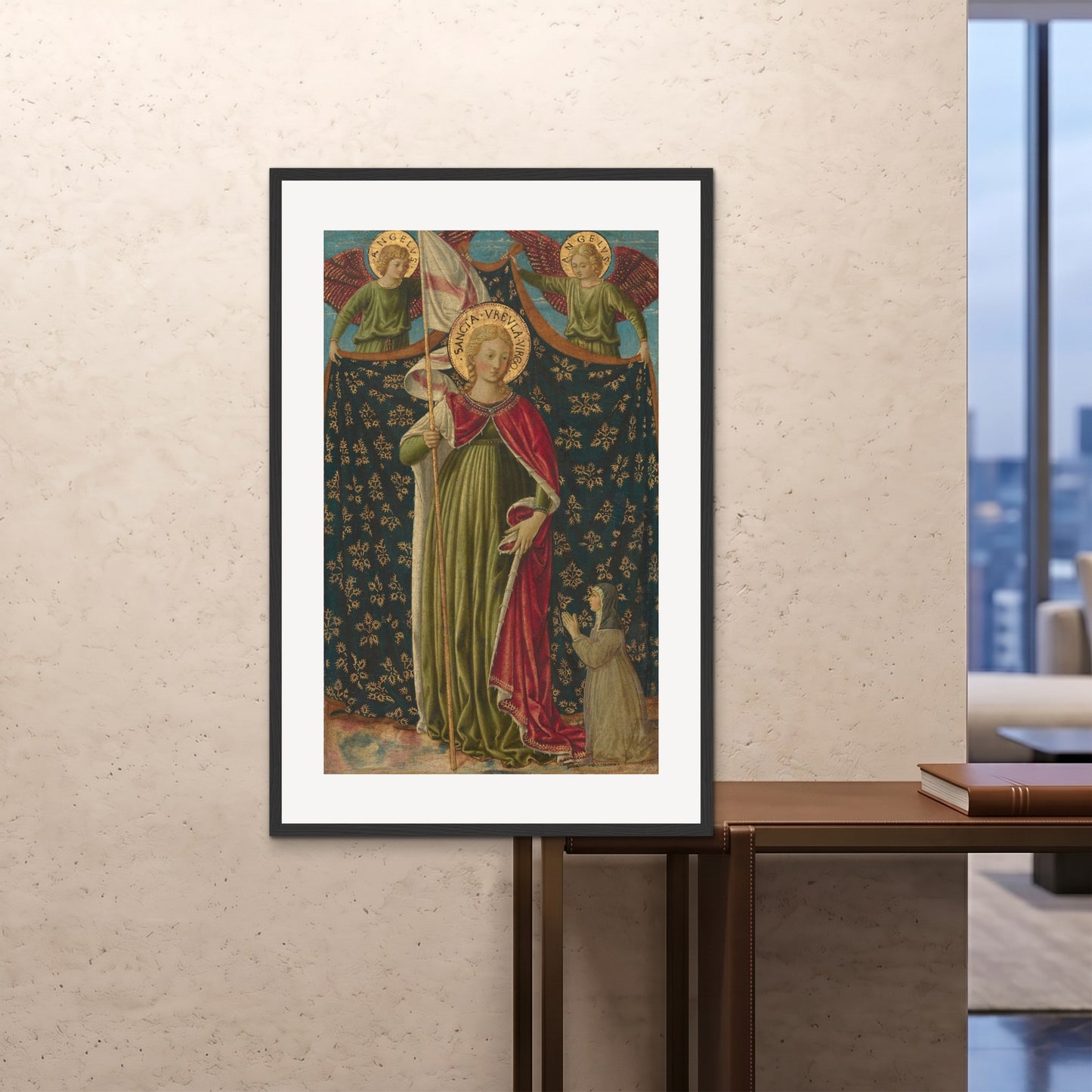 Orlonzo - FRAMED PRINT BLACK 80120cm3248 ROOM