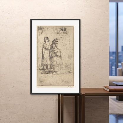 Orlonzo - FRAMED PRINT BLACK 80120cm3248 ROOM