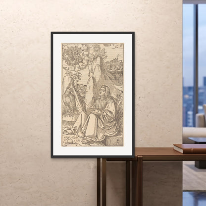 Orlonzo - FRAMED PRINT BLACK 80120cm3248 ROOM
