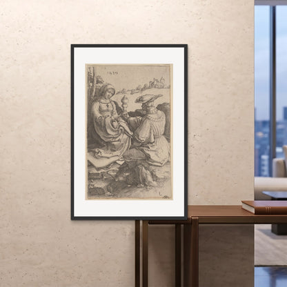 Orlonzo - FRAMED PRINT BLACK 80120cm3248 ROOM