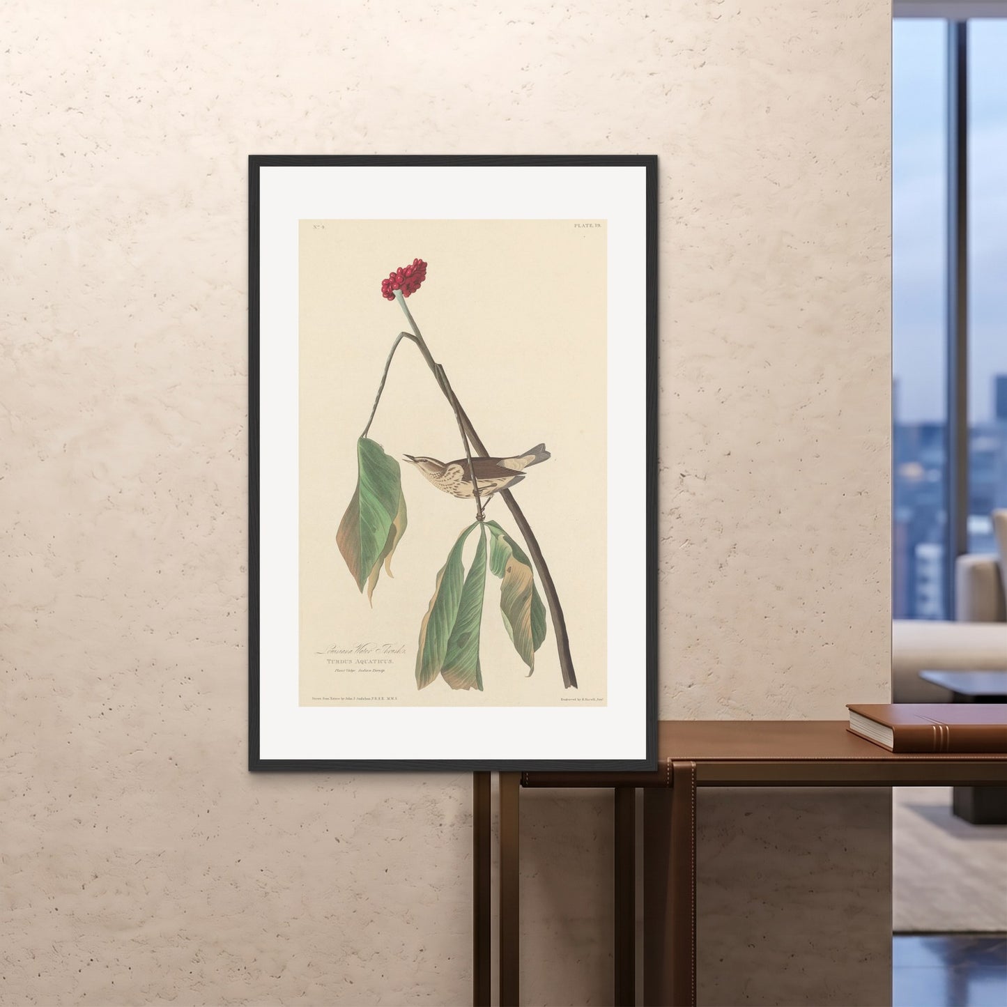 Orlonzo - FRAMED PRINT BLACK 80120cm3248 ROOM