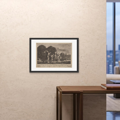 Orlonzo - FRAMED PRINT BLACK 841594cm3323 ROOM