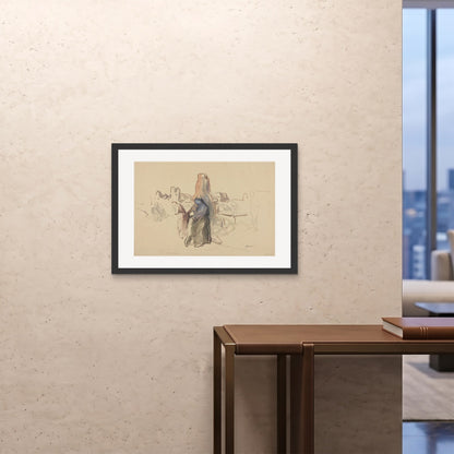 Orlonzo - FRAMED PRINT BLACK 841594cm3323 ROOM