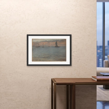 Orlonzo - FRAMED PRINT BLACK 841594cm3323 ROOM