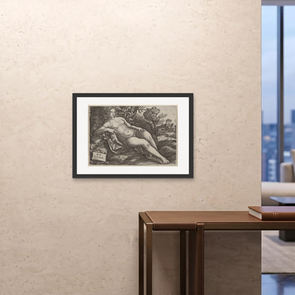 Orlonzo - FRAMED PRINT BLACK 841594cm3323 ROOM