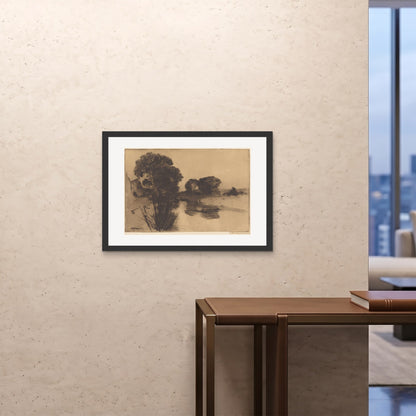 Orlonzo - FRAMED PRINT BLACK 841594cm3323 ROOM