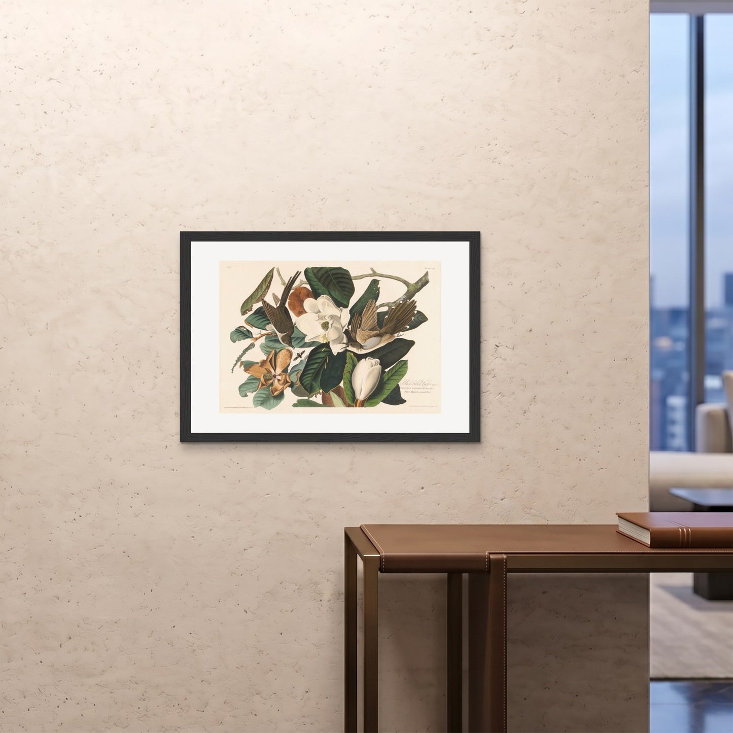 Orlonzo - FRAMED PRINT BLACK 841594cm3323 ROOM