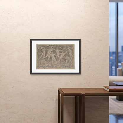 Orlonzo - FRAMED PRINT BLACK 841594cm3323 ROOM